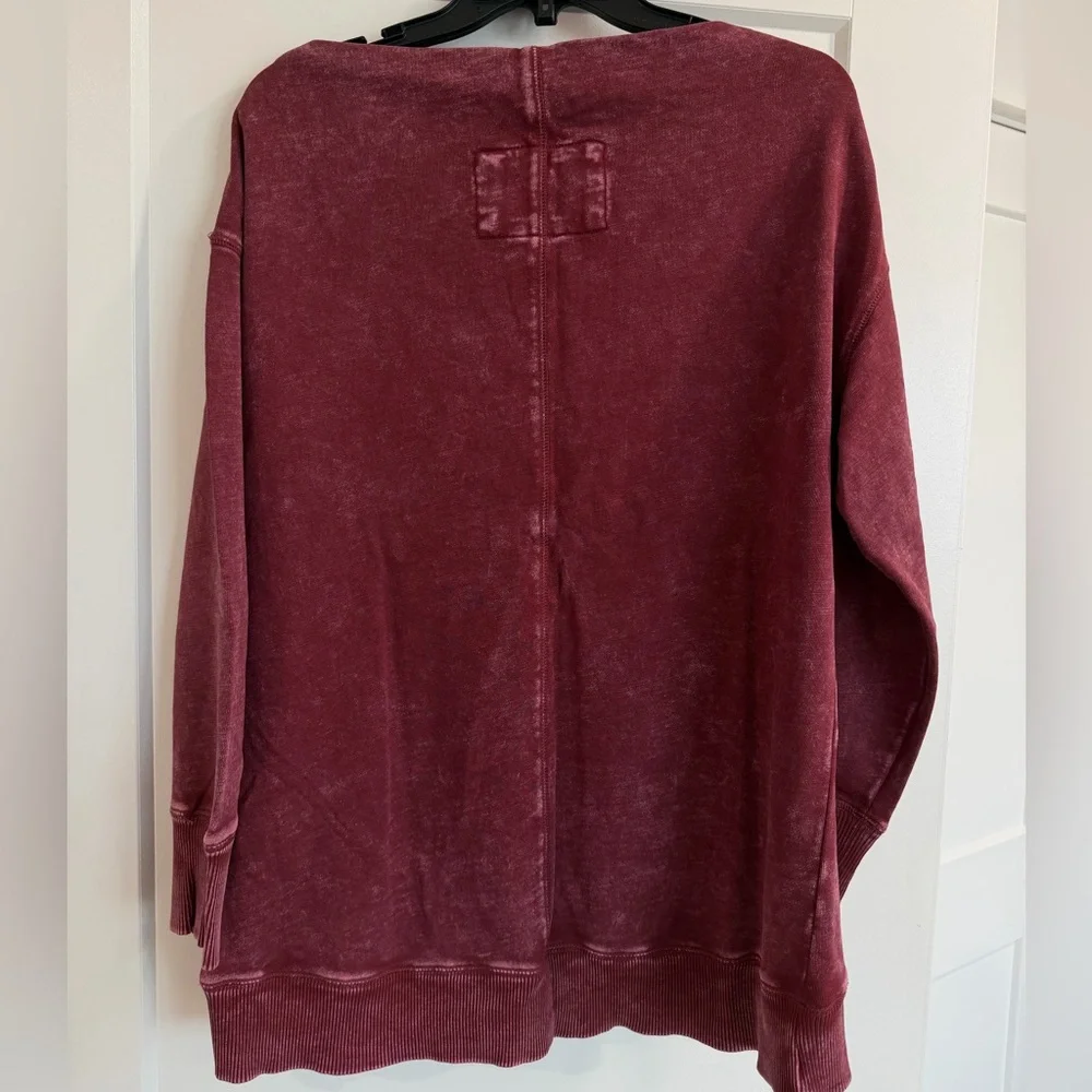 Anthropology Pilcro Off Shoulder Crew - Picture 3 of 3